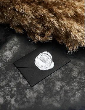 Стильный конверт с логотипом барбершопа